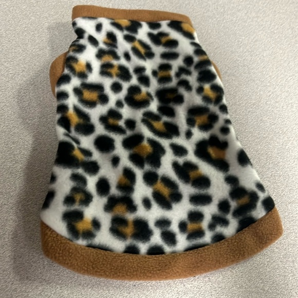 New Cuddly Animal Print Sweater for Small Dog - Picture 1 of 6
